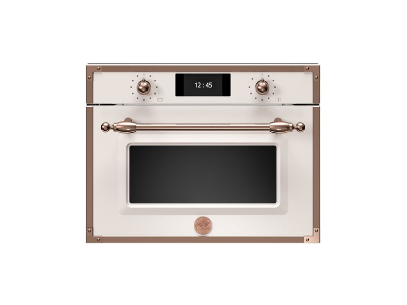 60x45cm Combi-Microwave Oven - 象牙白/铜饰边